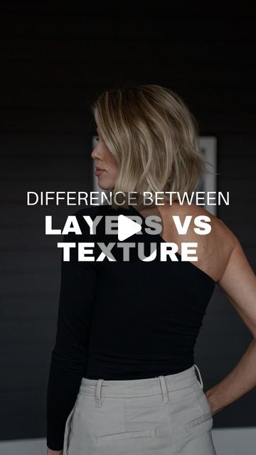 Layers Vs Texture Hair, Textured Bob Vs Layered Bob, Texturized Short Hair, Short Stylish Haircuts, Textured Bob Short, Jocelyn Mcclellan, Layered Bob Haircut, Short Hair Cut, Layered Bob Haircuts