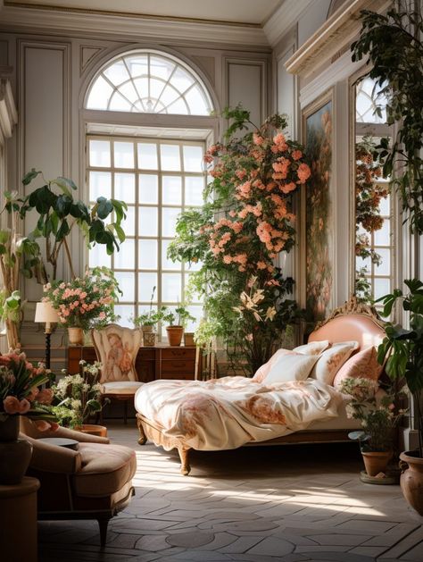 French Interior With Plants – Nymphs Japanese French Interior Design, Sweet Home Aesthetic, Organic Living Room Decor, Aesthetic Decoration Ideas, Japanese Living Room Decor, Decor With Plants, Modern French Provincial, French Provincial Decor, Japanese Living Room