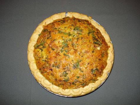 Crab And Spinach Quiche, Dungenous Crab, Meat Quiche, Shrimp Quiche, Spinach Quiche, Beautiful Salad, Fried Catfish, Savory Pies, Crustless Quiche