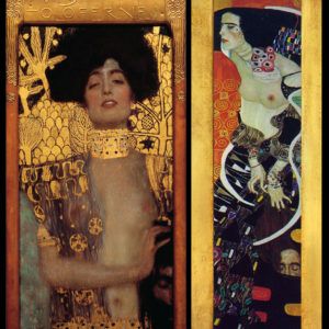 Portrait of Adele Bloch-Bauer: The Klimt Femme-Fatale — ArtCorner: A Blog by overstockArt.com Klimt Judith, Gustav Klimt Art, Klimt Paintings, Klimt Art, Flower Canvas Art, Canvas Art Projects, Art Corner, Textured Canvas Art, Aesthetic Painting