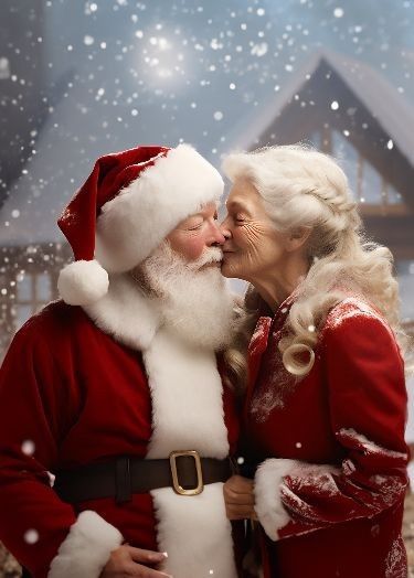 The Santa Clause 2, Mr And Mrs Santa Claus, Santa Claus Photos, Mr And Mrs Claus, Santa Claus Pictures, Mrs Santa Claus, Santa Paintings, Santa Claus Images, Whimsical Art Journal