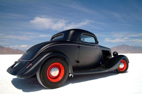 FORD COUPE, BONNEVILLE Unusual Vehicles, Rat Rod Pickup, Salt Flat, Bonneville Salt Flats, Vintage Hot Rod, Classic Hot Rod, Rat Rods Truck, Salt Flats, Ford Classic Cars