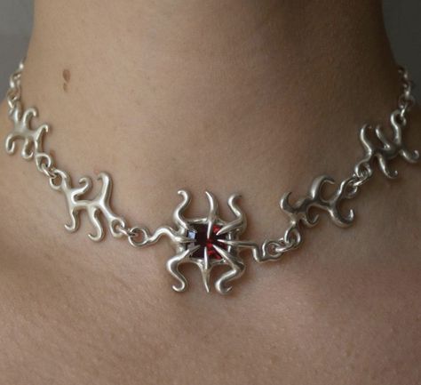 Edgy Silver Jewelry, Solder Jewelry, Gothic Jewelry Diy, Soft Solder, Ethereal Jewelry, Metal Choker, Soldering Jewelry, October 21, Silver Choker