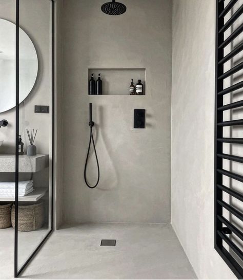 Bad Inspiration, Bathroom Redesign, Bathroom Design Inspiration, Apartment Renovation, Bathroom Goals, Bathroom Inspiration Decor, Minimalist Bathroom, Bathroom Style, Modern Bathroom Design