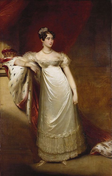 Princess Augusta of Hesse-Kassel - Wikipedia Regency Gown, Regency Era Fashion, Royal Collection Trust, King George Iii, Regency Fashion, Historical Painting, Duke Of Cambridge, Regency Era, A4 Poster