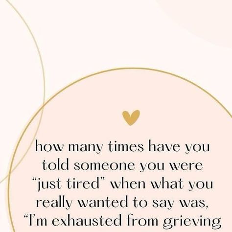 Michele DeVille on Instagram: "Grief is exhausting. And I’m talking about the kind of exhaustion that leaves you feeling so fatigued mentally, physically, and emotionally it can be difficult to think or move.  I’m talking about the kind of exhaustion that soaks deep into your bones and the overwhelm to try to keep up is a challenge from one day to the next.  But grievers often hide just how exhausted they are. They hide behind fake smiles and pretend that they are doing okay when they are actually crumbling on the inside.   Grievers often tell people they are “fine” or “just tired” when what they really need and want to say is “I’m exhausted and I’m so incredibly sad.”  Why is it so hard to be honest about how we really feel in today’s world? Why do we feel like we have to hide our sadness I’m Beyond Exhausted, I’m Just Tired, Emotional Tired, Tired And Exhausted, Feeling Defeated, Just Tired, Fake Smile, Perfect Word, Soul Quotes