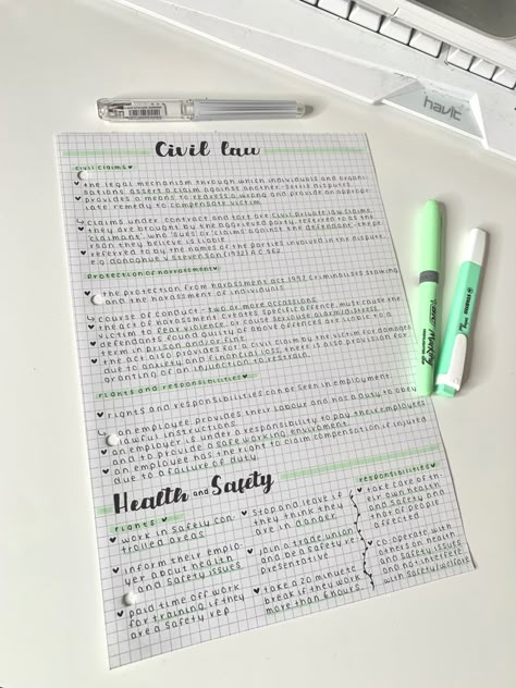 Light green pastel green notes, study notes, revision ideas Law Class Notes, Law And Criminology Notes, Law Revision Notes, Pretty Revision Notes, Aesthetic Law Notes, Cute Revision Notes, Law Study Notes Aesthetic, Law School Notes Aesthetic, Revision Notes Pretty