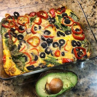 My Journey To A Healthy Me: Breakfast Casserole - Complete Lean and Green Optavia Lean And Green Recipes 5&1 Breakfast Casserole, Lean And Green Meals Optavia 5&1 Eggs, Lean And Green Breakfast Optavia, Lean And Green Breakfast Recipes, Lean And Green Breakfast, Optavia Lean And Green, Green Breakfast, Green Egg Recipes, Green Dinner