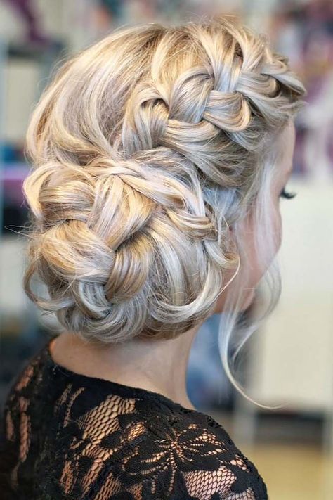 27 Stunning Summer Wedding Hairstyles ❤ See more: http://www.weddingforward.com/summer-wedding-hairstyles/ #weddings #hairstyles French Braid Hairstyles, Dance Hairstyles, Fishtail Braid, Fancy Hairstyles, Formal Hairstyles, Wedding Hair And Makeup, Homecoming Hairstyles, Gorgeous Hair, Hair Designs