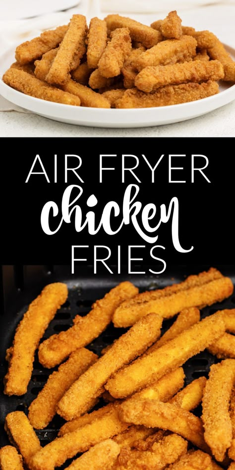 Chicken Fries Air Fryer, Chicken Fries In Air Fryer, Air Fryer Chicken Fries, Frozen Chicken Fingers Air Fryer, Canned Chicken Fries, Chicken Fries In The Air Fryer, Chicken Fries, Frozen Chicken Recipes, Actifry Recipes