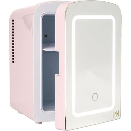 Mini Fridge [Upgrade], Small Fridge Rapid Cooling 4 Liter/6 Cans Skincare Fridge, Cooler and Warmer Refrigerators for Bedroom, Cosmetics, Office Pink Pink Skin Care Fridge, Mini Fridge Pictures, Pink Mini Fridge With Freezer, Mini Frigerator Organization Skincare, Pink Skincare Fridge, Mini Fridge For Drinks, Mini Makeup Fridge, Mini Fridge For Skincare, Wishlist Items Ideas