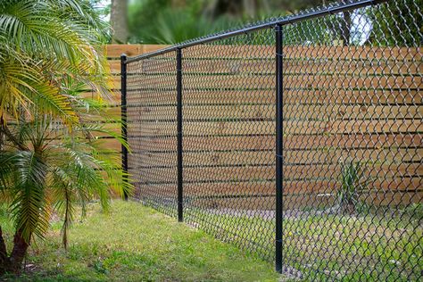 Black Chain Link Fence, Chain Link Fence Installation, Chain Fence, Fence Installation, Pet Fence, Mesh Fencing, Fencing Companies, Farm Fence, Chain Link Fence