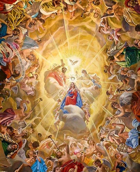 Anima Christi, Virgin Mary Art, Mother Mary Images, Blessed Mary, Jesus Christ Painting, Jesus And Mary Pictures, Jesus Christ Art, Catholic Images, San Michele