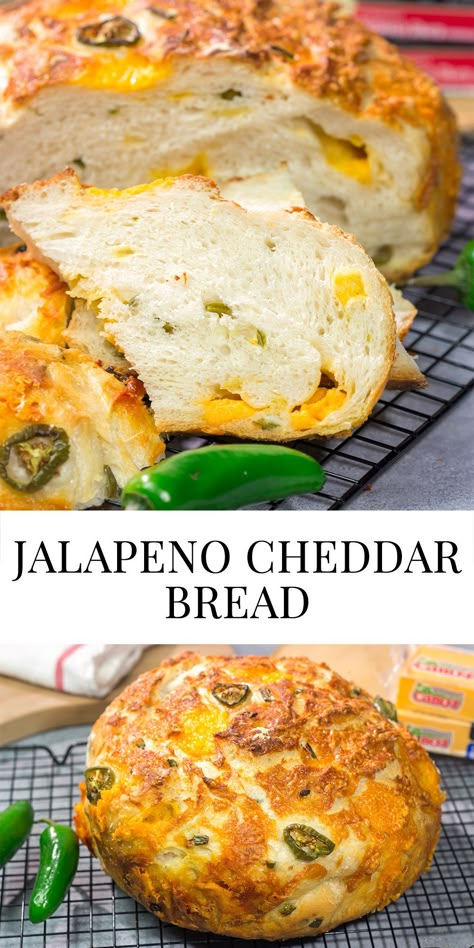 Jalapeños Cheddar Bread, Jalepeno Cheesy Bread Bread Machine, Easy Jalapeno Bread Recipes, Bread Recipes Jalapeno Cheese, Jalapeños Bread Recipes, Artisan Jalapeno Cheddar Bread, Dutch-oven Jalapeño Cheddar Bread, Homemade Jalapeno Bread Recipes, Homemade Jalapeño Cheddar Bread