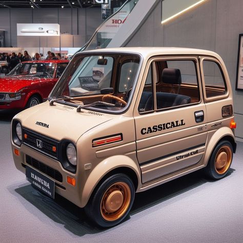 Car Reference Photo, Cool Vehicles, 80s Car, Car Reference, Vehicle Reference, Kei Car, Tiny Cars, Retro Car, Concept Car Design