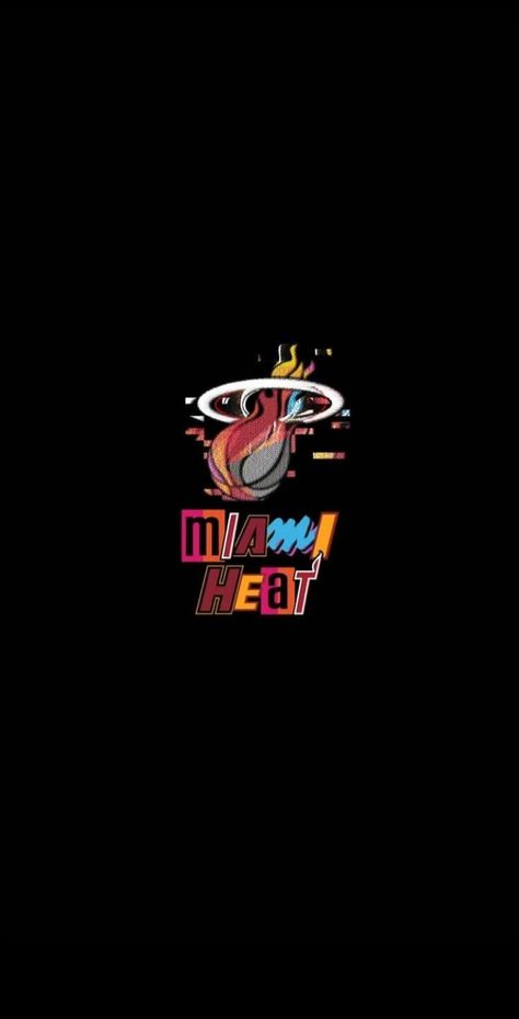 Miami Heat Wallpaper, Heat Wallpaper, Wallpaper Basketball, Miami Wallpaper, Miami Heat Logo, Mvp Basketball, Sagittarius Art, Nba Basket, Nba Wallpaper