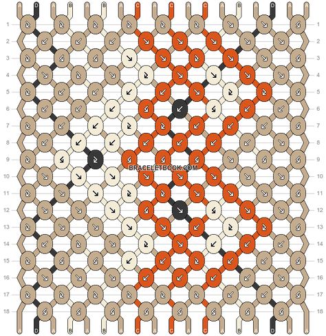 Normal pattern #158535 | BraceletBook Fox Friendship Bracelet Pattern, Fox Bracelet Pattern, Animal Friendship Bracelet Patterns, Fall Friendship Bracelets Patterns, Animal Bracelet Patterns, Brazilian Bracelet, Knot Bracelets, Cool Friendship Bracelets, Diy Friendship Bracelet