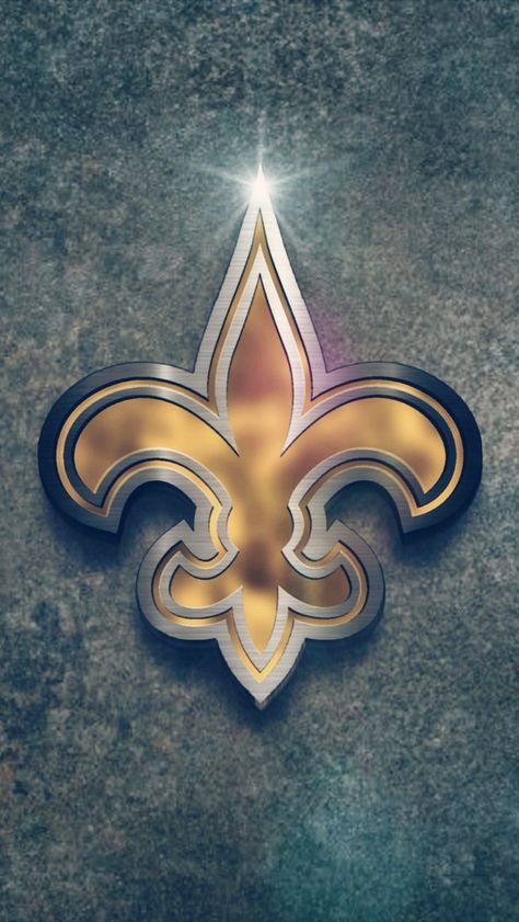 Nfl Teams Logos Wallpaper, New Orleans Saints Wallpaper, Saints Wallpaper, Nfl Wallpaper, Nfl Logos, Saints Logo, New Orleans Saints Logo, Nfl Saints, Apple Wallpapers