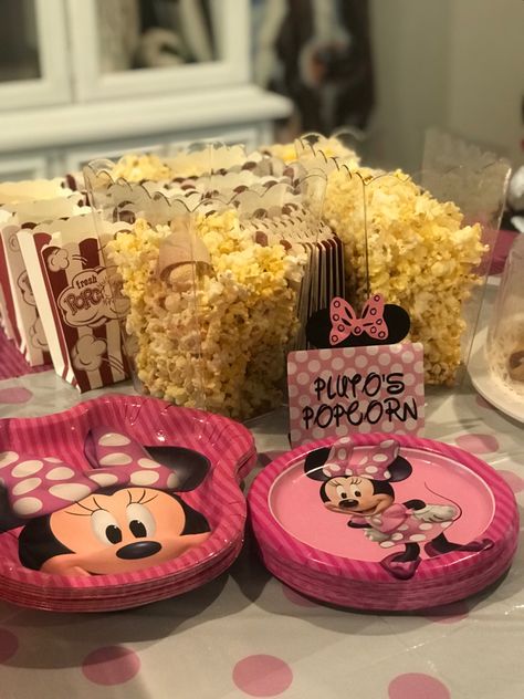 Minnie Mouse Popcorn, Ooh Twodles Birthday, Minnie Mouse Three Year Old Party, Two Doodles Birthday Party Girl, Oh Twodles Birthday Girl Food, Oh Twodooles Birthday Girl, Oh Twodles Birthday Food, Twodooles Birthday Girl, Oh Twoodles Girl Birthday