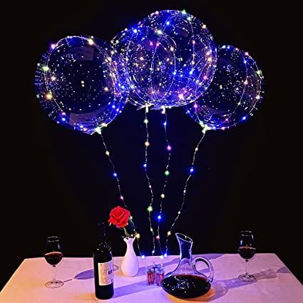 LED Balloons 10 Packs,Light Up Bobo Baloons 20 Inches Bobo Balloon, Light Up Balloons, Balloon Glow, Transparent Balloons, Bubble Party, Led Balloons, Balloon Lights, Clear Balloons, Up Balloons