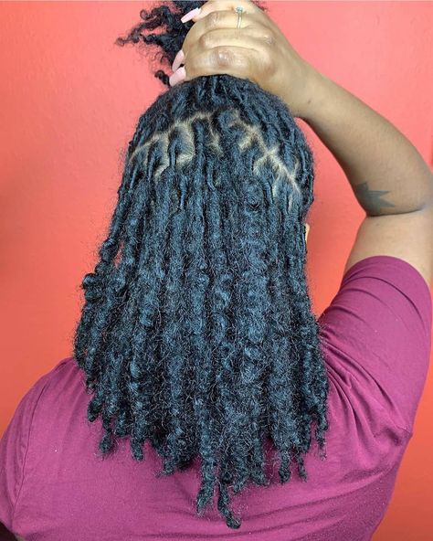 Locs With Loose Ends, Real Locs, Locs Ideas, Short Hair Twist Styles, Natural Locs, Silk Press Natural Hair, Natural Hair Goals, Beautiful Dreadlocks, Sew In Hairstyles