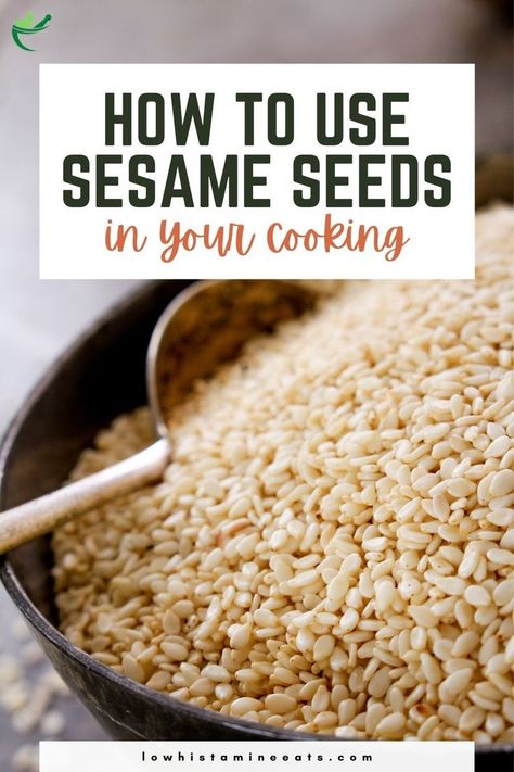 Sesame seeds are so delicious when they are sprinkled on top of any dish. They can be used in cooking and have a number of health advantages. Here are the top 7 alternatives you can use to give your recipes the same nutty flavor and crunch as sesame seeds. Sesame Recipes Healthy, Sesame Seed Recipes Healthy, Recipes With Sesame Seeds, Recipes Using Sesame Seeds, Sesame Oil Substitute, Sesame Seeds Benefits, Sesame Seed Recipes, How To Toast Sesame Seeds, Sesame Seed Oil Benefits