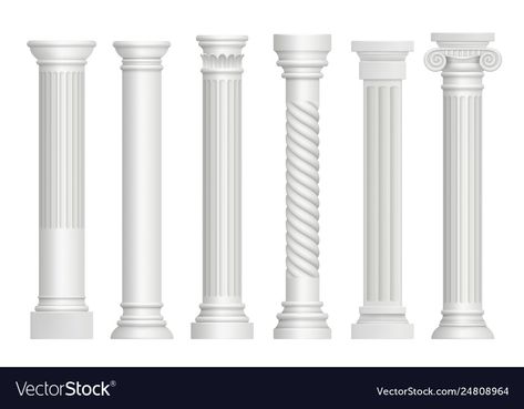 House Pillar Design, House Pillars, Classic Column, House Elements, House Interior Design Styles, Pillar Design, Wall Niche, Column Design, Architecture Concept Drawings