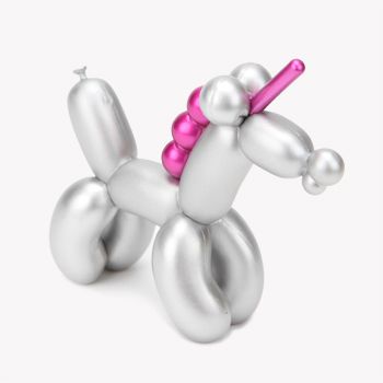 Kidrobot metallic balloon animals!! $7.95 Inflatable Unicorn, Balloon Modelling, Balloon Crafts, Jeff Koons, Balloon Sculptures, Mini Series, Balloon Dog, Vinyl Toys, Balloon Animals