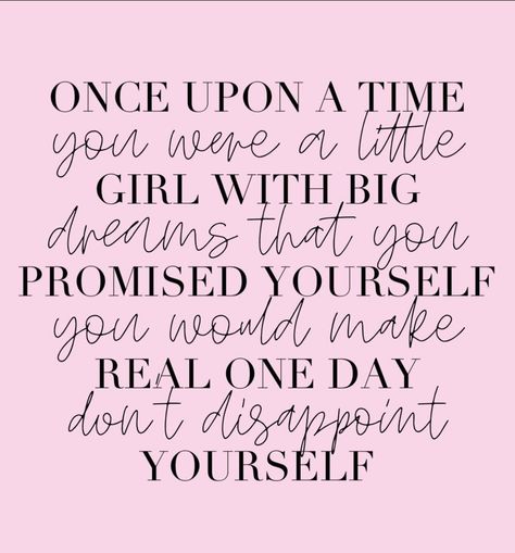 ✨READ THAT AGAIN ✨What did you dream of as a little girl?! ✨There was never any doubt that surrounded those dreams when you were a little girl ✨You simply dreamed a dream and just knew and believed it would come true ✨That’s the faith and belief you need to find again #dream #dreamscometrue #dreamer #dreamcatcher #dreamscometrue #dreamscometrue✨ #believeinyourdreams I Am Creating The Life Of My Dreams, Sweet Girl Quotes, Dream Girl Quotes, Reflective Quotes, Dreams Come True Quotes, Disney Stitch Tattoo, Model Quotes, Stitch Tattoo, Tiny Quotes