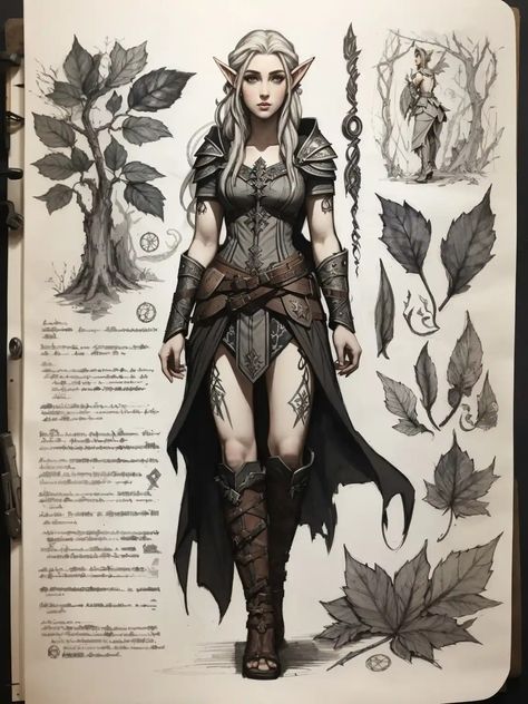 Beautiful elves Female Elf Warrior, Elf Warrior, Female Elf, Dungeons And Dragons Characters, Fantasy Costumes, Fantasy Warrior, American Beauty, Fantasy Inspiration, Female Character Design