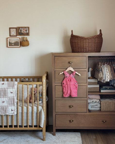 his corner 🧸✨🪿🧺 Nursery Without Closet, Baby Boy Nursery Vintage, Vintage Boy Nursery, Vintage Cowboy Nursery, Nursery Moodboard, Vintage Nursery Boy, Motherhood Aesthetic, Vintage Inspired Nursery, Cowboy Nursery