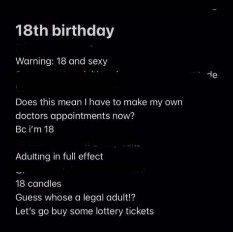 18th Birthday Captions, Birthday Pic, Birthday Captions, Lottery Tickets, Doctor Appointment, Instagram Quotes Captions, Art Drawings Sketches Creative, Instagram Quotes, 18th Birthday