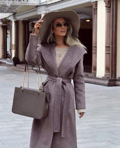 Winter Outfits Ideas, Fall Fashion Coats, Mode Tips, Women Fashion Edgy, Outfits Winter, Outfits With Hats, Fall Fashion Outfits, Winter Outfits Women, Mode Vintage