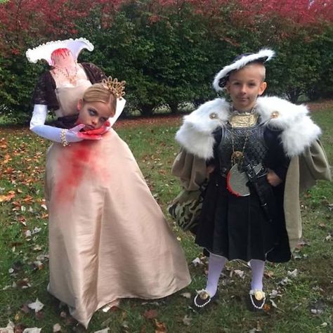 Best Kids Costumes, Best Halloween Costumes Ever, Most Creative Halloween Costumes, Kids Halloween Costumes, Hallowen Costume, Halloween 2015, Halloween Costumes Makeup, Group Halloween Costumes, Henry Viii