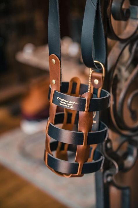 Diy Leather Bracelet, San Juan Mountains, Leather Art, Crossbow, Leather Projects, Leather Gifts, Leather Bags Handmade, Leather Pattern, Bottle Holder