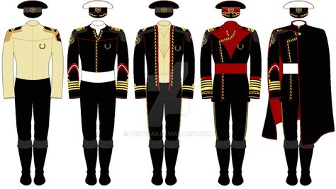 Ship Captian to fleet Admiral  UFS uniforms Futuristic Uniform, Space Uniform, Sci Fi Uniform, Marines Uniform, Star Trek Uniforms, Navy Uniforms, Diesel Punk, Space Force, Formal Fashion