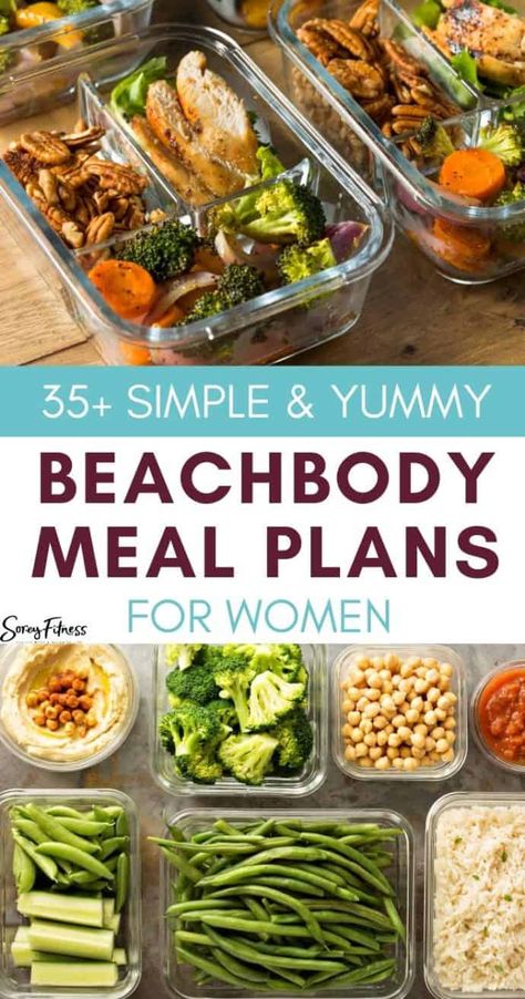 Beachbody's meal plans are the secret to maximizing your results! Grab 35 free meal plans to use today. The meal plans make meal prep simple and are broken down by category, workout, and dietary-need (grain-free, vegan, vegetarian, low carb, etc). We also review 2B Mindset and Ultimate Portion Fix! #21dayfix #beachbody #mealplans #mealprep Beachbody Meal Plan, Fitness Before After, Fitness Meal Prep, 21 Day Fix Diet, 21 Day Fix Meal Plan, 2b Mindset, Beachbody Recipes, Healthy Vegetarian Dinner, Sample Meal Plan