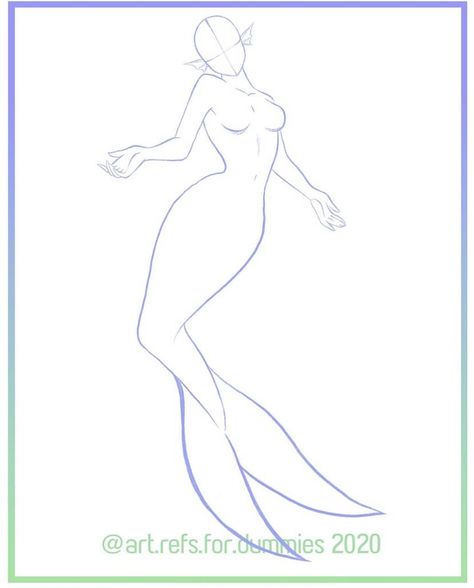 Poses Reference Mermaid, Mermaid Base Pose, Princess Poses Drawing Reference, Mermaid Drawing Base, Mermaid Pose Reference Drawings, Mermaid Base, Mermaid Drawing Reference, Siren Drawing, Mermaid Reference