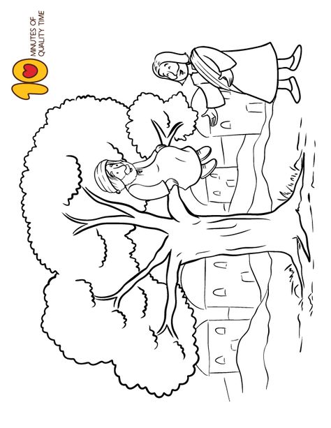 Zacheus Coloring Page, Zaccheus Coloring Pages, Zaccheus Crafts Sunday School Preschool, Zacchaeus Craft Preschool, Zacchaeus Coloring Page, Zaccheus Crafts Sunday School, Adam And Eve Coloring Page, Jesus And Zacchaeus, Zacchaeus Craft