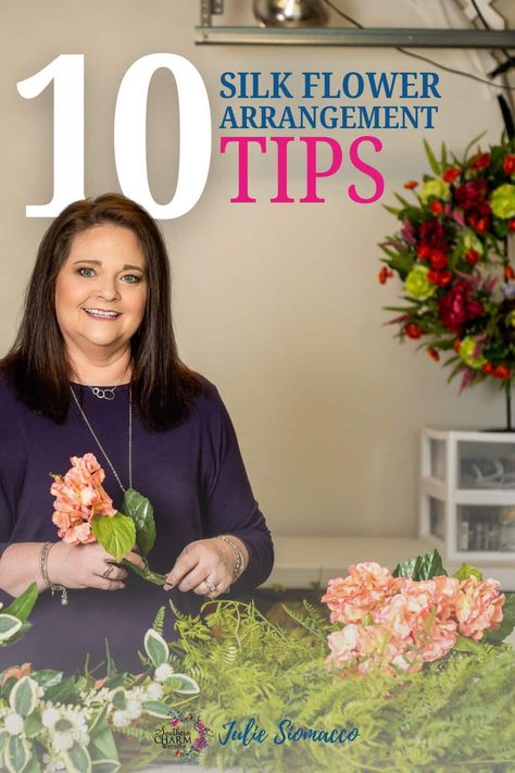 Making Silk Flower Arrangements, Floral Arrangements For Beginners, Flower Arranging Tutorial, Diy Flower Arrangements, Fall Grapevine Wreaths, Corporate Flowers, Silk Arrangements, Silk Florals, Artificial Floral Arrangements