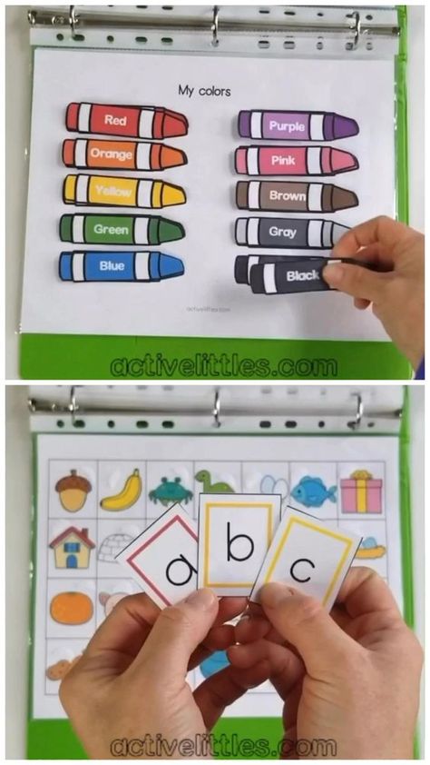 Homeschooling Activities Preschool, Learn English Activities, Prek Binder Ideas, Busy Boards For Preschoolers, Number Busy Book, Special Needs Activities Teaching, Preschool Line Up Ideas Floors, Asd Learning Activities, Preschool Activities English