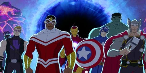 Marvels-Avengers-Assemble Avengers Assemble Cartoon, Miss Marvel, Marvel Tumblr, Marvel Avengers Comics, Avengers Cartoon, Avengers Pictures, Marvel Avengers Assemble, Marvel Animation, Marvel Show