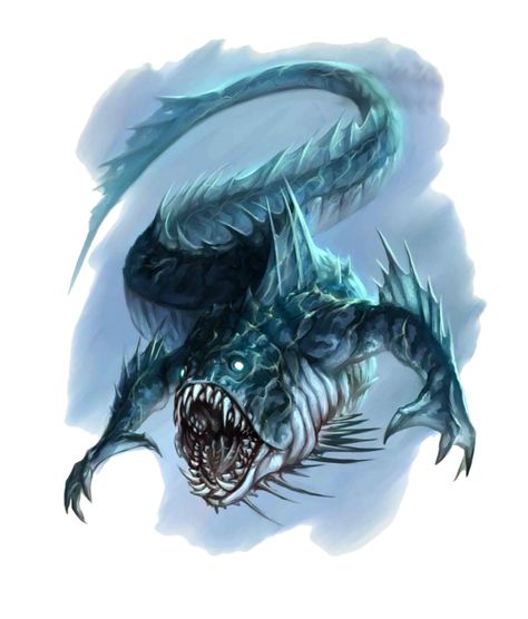 Siyokoy - Aquatic Underwater Monster - Pathfinder PFRPG DND D&D 3.5 5E 5th ed d20 fantasy Underwater Monsters Art, Dnd Underwater Monsters, Sea Monster Fantasy Art, Fantasy Underwater Creatures, Aquatic Monster Concept Art, Fantasy Sea Monster, Water Monster Art, Sea Monsters Art, Dnd Underwater