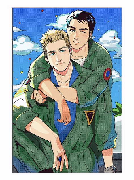 Iceman Fanart, Icemav Fanart, Iceman And Maverick, Iceman X Maverick Fanart, Topgun Fanart, Topgun Maverick, Danger Zone, Cartoon Fan, Band Of Brothers