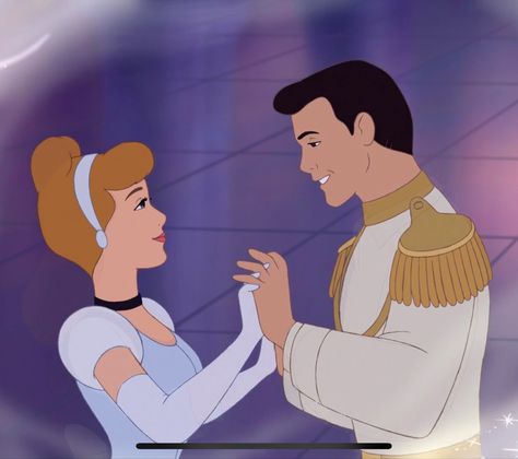 Animated Disney Characters, Disney Female Characters, Cinderella Art, Disney Romance, Cinderella And Prince Charming, Disney Movie Characters, Disney Princesses And Princes, Disney Cartoon Characters, Cinderella Disney