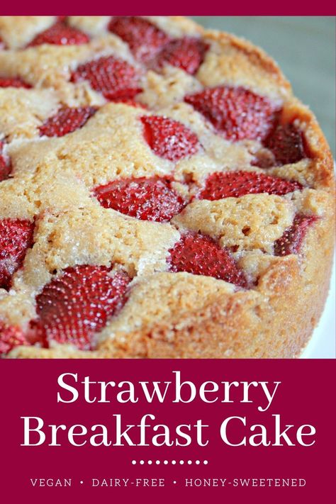 Strawberry Breakfast Cake, Healthy Strawberry Dessert, Fresh Strawberry Desserts, Frozen Strawberry Recipes, Strawberry Recipes Easy, Food Strawberry, Fresh Strawberry Recipes, Strawberry Breakfast, Strawberry Bread