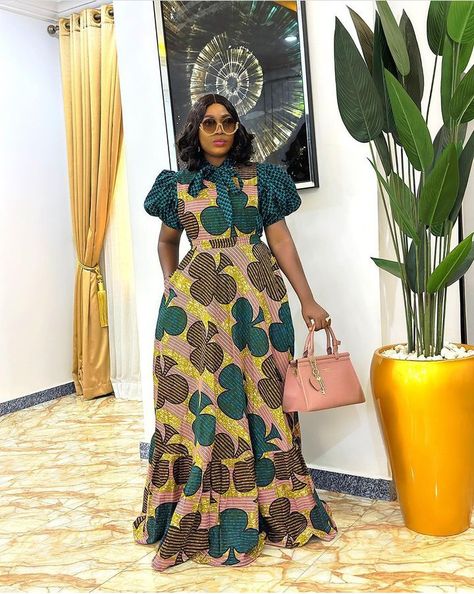 Maxi dress Flare Long Dresses Ankara, Long Ankara Flare Gown, Ankara Flay Gown Styles Long, Ankara Turtle Neck Gown, Ankara Long Flare Gown Styles, Turtle Neck Gown, Ankara Flare Gown Styles, Ankara Flare Gown, Ankara Long Flare Gown Styles 2022