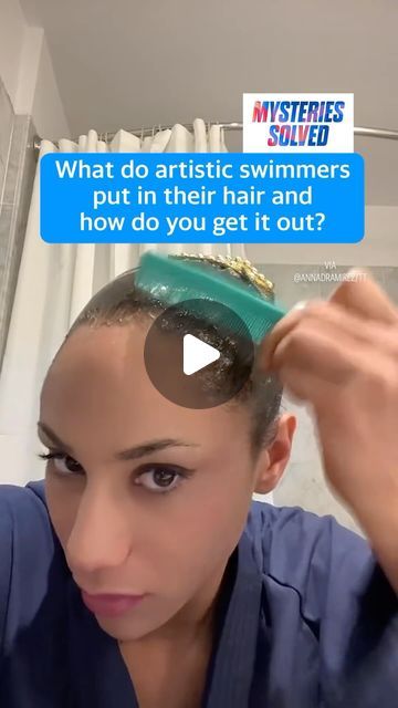 Yahoo Sports on Instagram: "2.5 hours to do an artistic swimmer’s hair is WILD 😳" Swimmers Hair, 5 Hours, Sports, Hair, On Instagram, Instagram