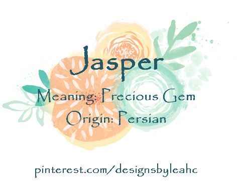 Baby Boy Name: Jasper. Meaning: Precious Gem. Origin: Persian. Asher Meaning, Followers Pinterest, Followers Increase, Grow Pinterest, Pinterest Va, Pinterest Board Names, Baby Boy Name, Boards Ideas, Pinterest Manager