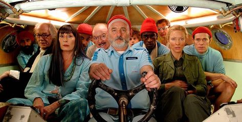 Barba Hipster, Wes Anderson Characters, Life Aquatic With Steve Zissou, Wes Anderson Aesthetic, Wes Anderson Style, The Life Aquatic, Beautiful Cinematography, Steve Zissou, Wes Anderson Movies